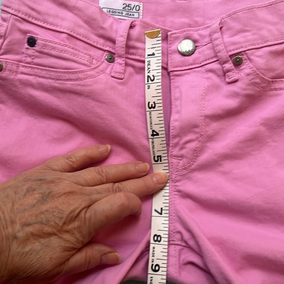 GAP size 0, 2pair Black & Pink Premium Skinny Ankle Jeans - Picture 12 of 16